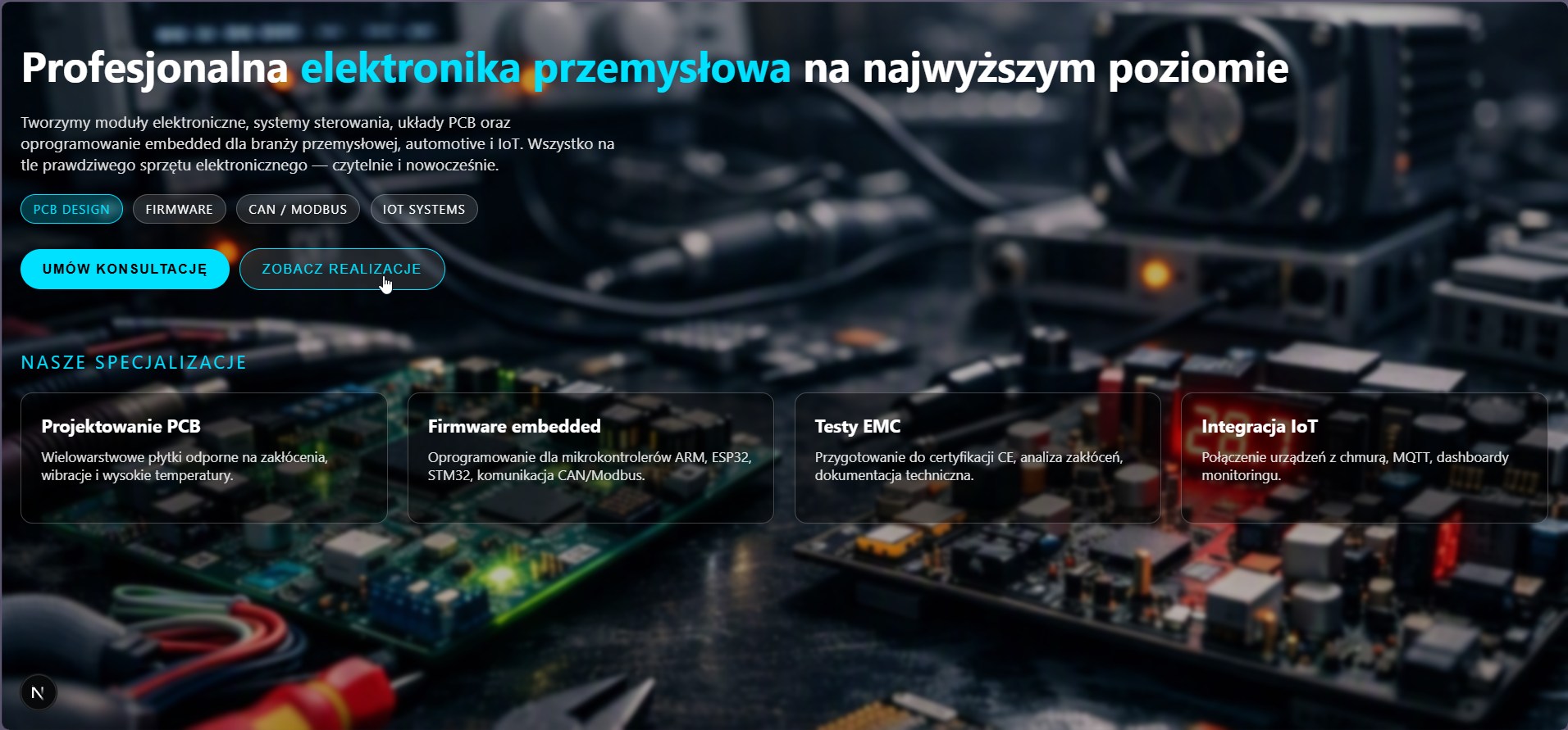 Projekt elektronika